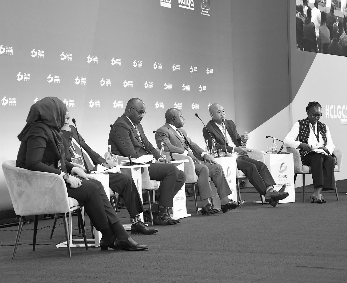 RwandaLocalGov's tweet image. The 2nd day of Commonwealth Local Government Conference in Kigali started with plenary session discussing “Building resilience at the local level: towards sustainable COVID-19 recovery across the Commonwealth.”

#CLGC2023
