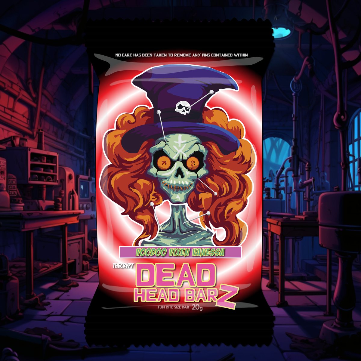 Jackster60's tweet image. Where are all my #DEGEN friends?  Come join @The_Crypt_NFT which now has #CryptCandy Art by
@v1rtualn0mad.  #Mint to search for that elusive trait  or buy the one you want at
magiceden.io/marketplace/cr…