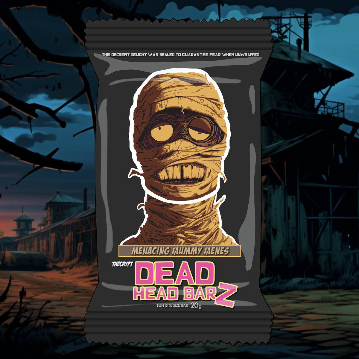 Jackster60's tweet image. Where are all my #DEGEN friends?  Come join @The_Crypt_NFT which now has #CryptCandy Art by
@v1rtualn0mad.  #Mint to search for that elusive trait  or buy the one you want at
magiceden.io/marketplace/cr…