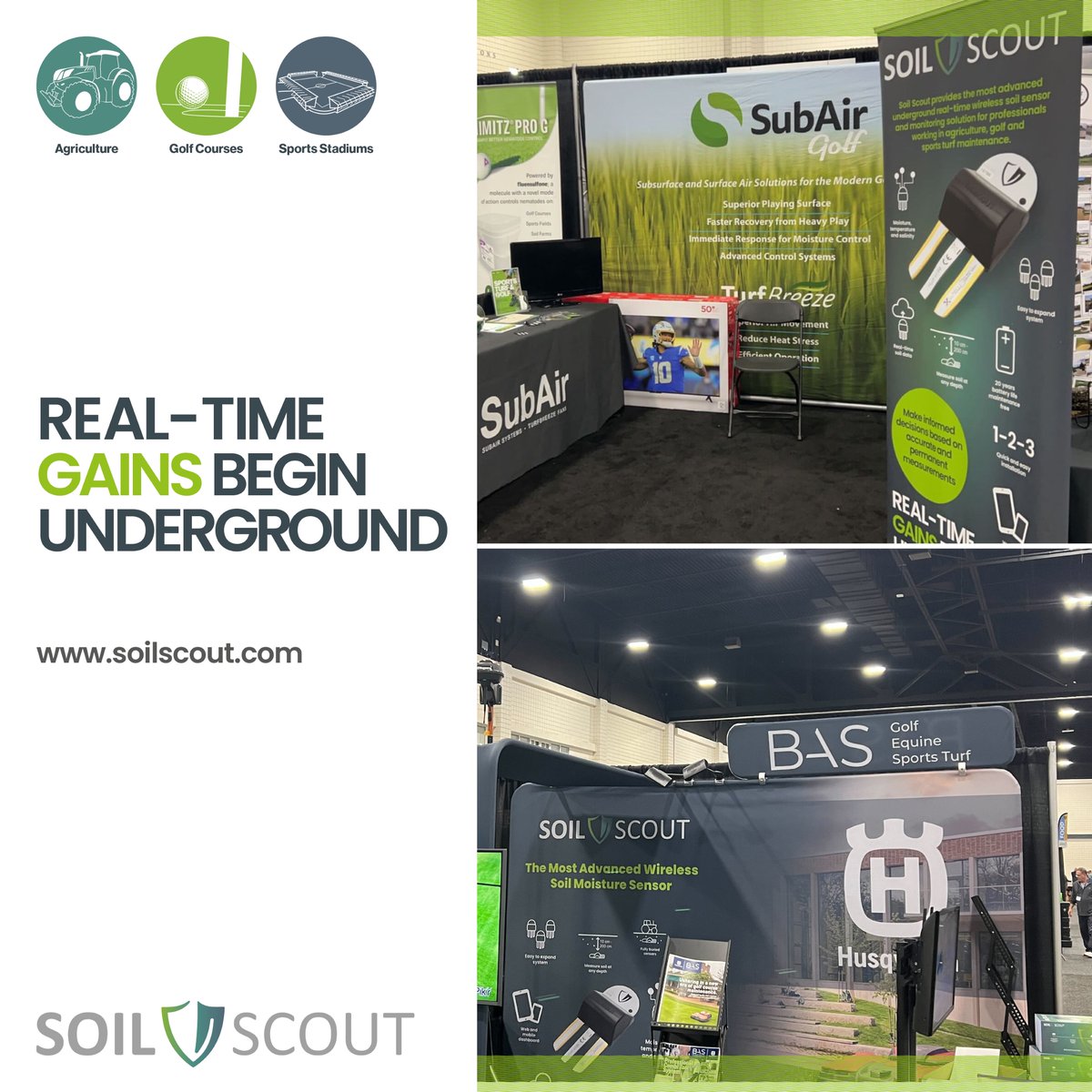 Soil Scout (@soil_scout) on Twitter photo 🇺🇸Looking forward to day 2 of the 2023 Carolinas GCSA Conference and Show!
Come and say hello to the #SoilScout solution and partners <a href="/SubAirSystems/">SubAir Systems</a> and <a href="/BalokNick/">Nick Balok</a>
#GCSA #Conference #CarolinasGCSA #SoilHealth #SoilSensors #SoilData
soilscout.com 🇺🇸Looking forward to day 2 of the 2023 Carolinas GCSA Conference and Show!
Come and say hello to the #SoilScout solution and partners <a href="/SubAirSystems/">SubAir Systems</a> and <a href="/BalokNick/">Nick Balok</a>
#GCSA #Conference #CarolinasGCSA #SoilHealth #SoilSensors #SoilData
soilscout.com