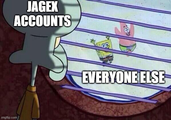 TexasGreenTeam's tweet photo. Thank god I "upgraded" my Jagex account... https://t.co/1V77SJ2FSQ