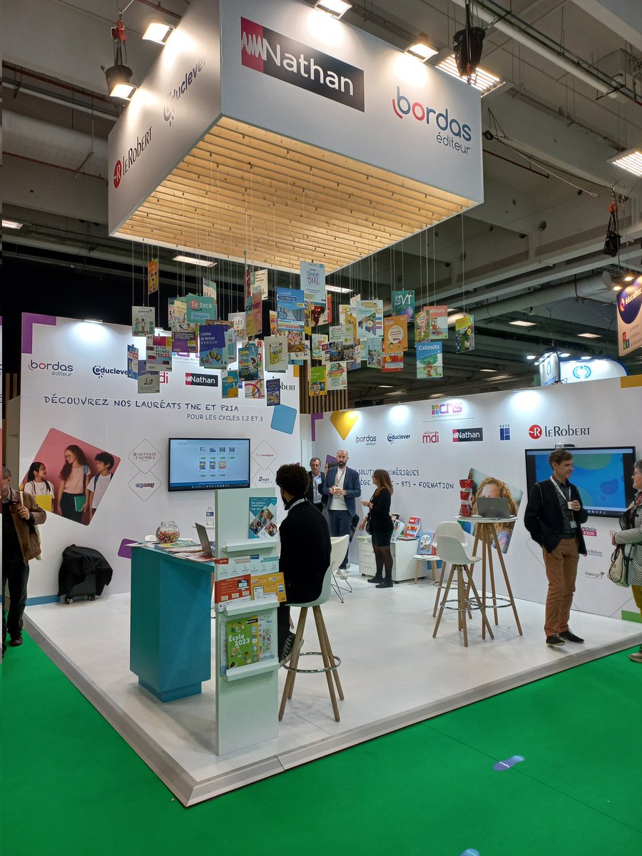 Les équipes d'Editis Education et Formation, vous accueillent jusqu'au 17 novembre au Pavillon 7, stand J32 d'<a href="/educatechexpo/">Educatech Expo</a> Venez découvrir nos solutions numériques pour les écoles, collèges, lycées et le supérieur
<a href="/Editis_officiel/">Editis</a>