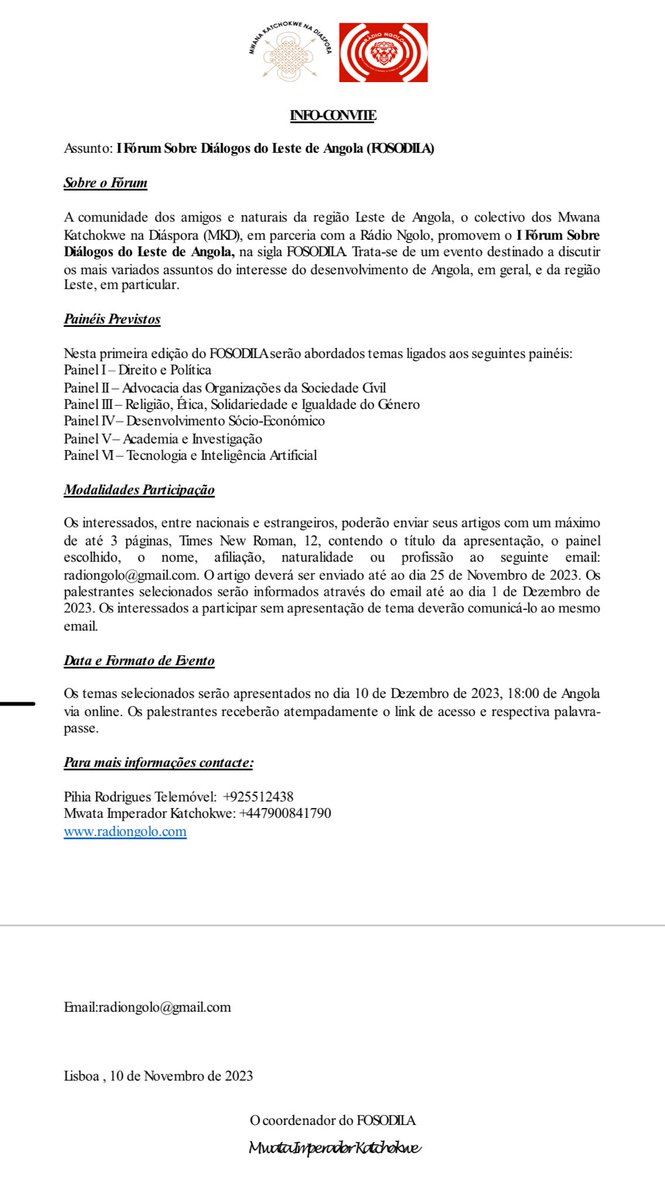 MwataImperador's tweet photo. Vamos falar do meu e o seu Leste sem paixões partidárias ou ideológicas. #Yetwene_Tutchokwe
#Imoshi
#Tchole 
⁦@RadioNgolo⁩ ✍🏾✍🏾 https://t.co/Dyw94r29AD