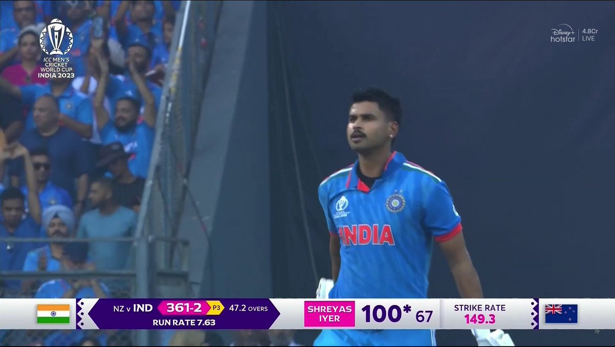King830018150's tweet image. Shreyas 🔥
#IndiaVsNewZealand 
#sixmachine👏