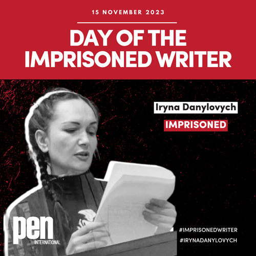 Take action for #IrynaDanylovych, human rights defender & journalist from occupied Crimea unfairly detained in the Russian Federation solely for her journalistic & human rights work. Demand her immediate an unconditional release. #FreeDanylovych #ImprisonedWriter @pen_int