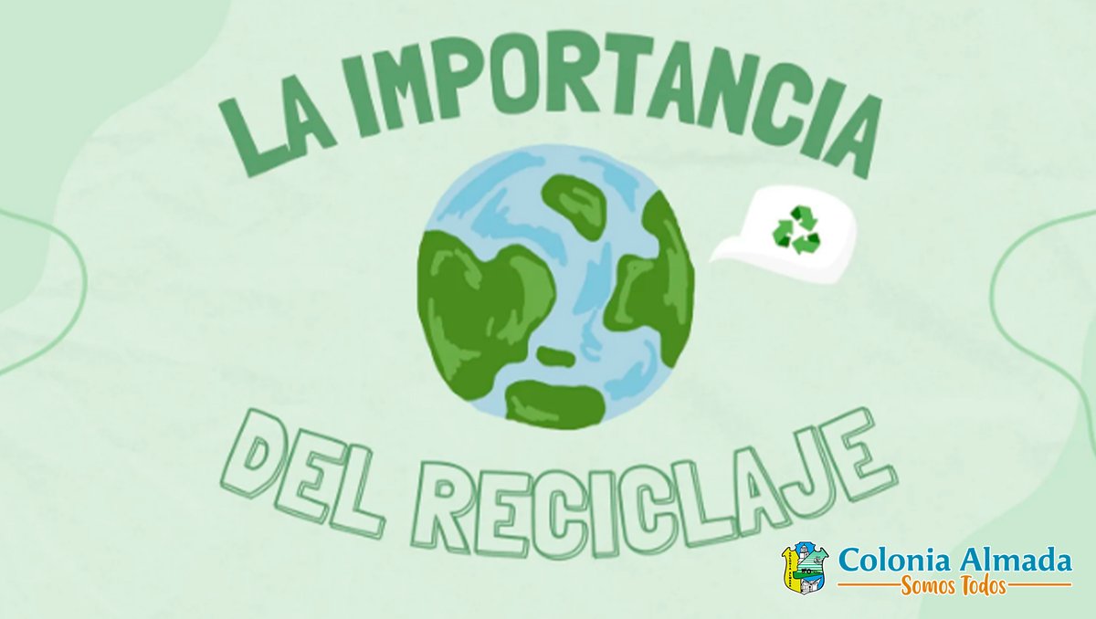 ♻️ El Reciclaje es un proceso de suma importancia para el Cuidado del Medio Ambiente.

💡 A través del reciclaje podemos reutilizar materiales y elementos, logrando así reducir el nivel de basura contaminante.

➡️ Casi todo lo que tiramos a la basura puede ser reciclado.