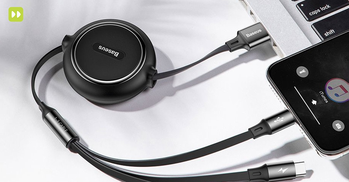 mobilefun's tweet image. Unleash the power of versatility with the Baseus 3-in-1 Retractable Charge and Sync Cable! 🔄🔌 Stay charged, stay connected 🤩

rebrand.ly/Baseus-3in1-Ch…

#baseustech #smarttech #cables #chargers #baseus #lifestyle #traveltech #innovation #electronics  #design #gadget #mobilefun