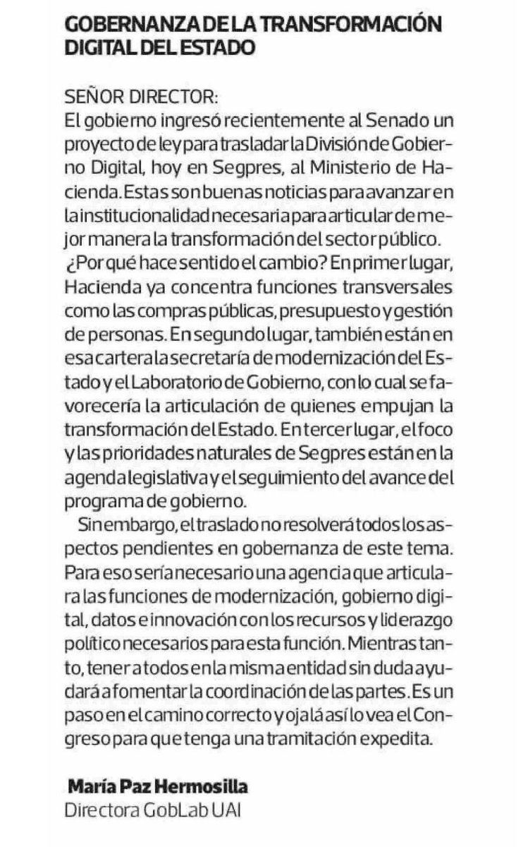 María Paz Hermosilla tweet media