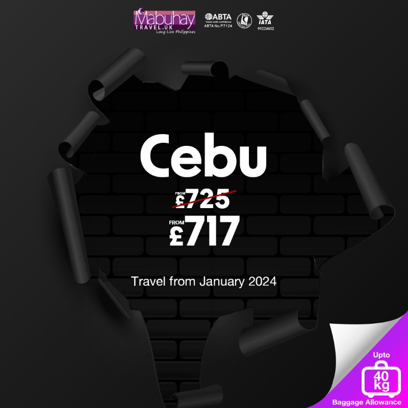 mabuhay_travel's tweet photo. 🤩 Make way for massive savings! Bag our #BlackFriday bargains and #flybackhome for less than usual. Take a scroll through our #offers, talk to our Tagalog-speaking experts & #bookyourflight today.
📲 For more info: 0203 515 6080
#travel #flights #philippines #flightstomanila