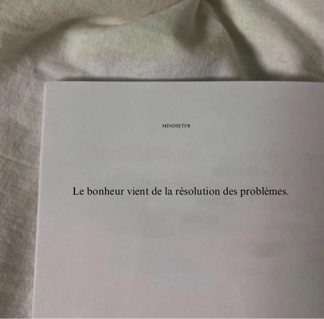 Le mot clé ici est "résoudre"