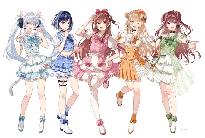 『We Are LoVVbox!!!!! / ラブボックス』  オリジナル楽曲のMVイラストを担当させていただきました こちらのイラストを使用したグッズも出るようなのでぜひ!