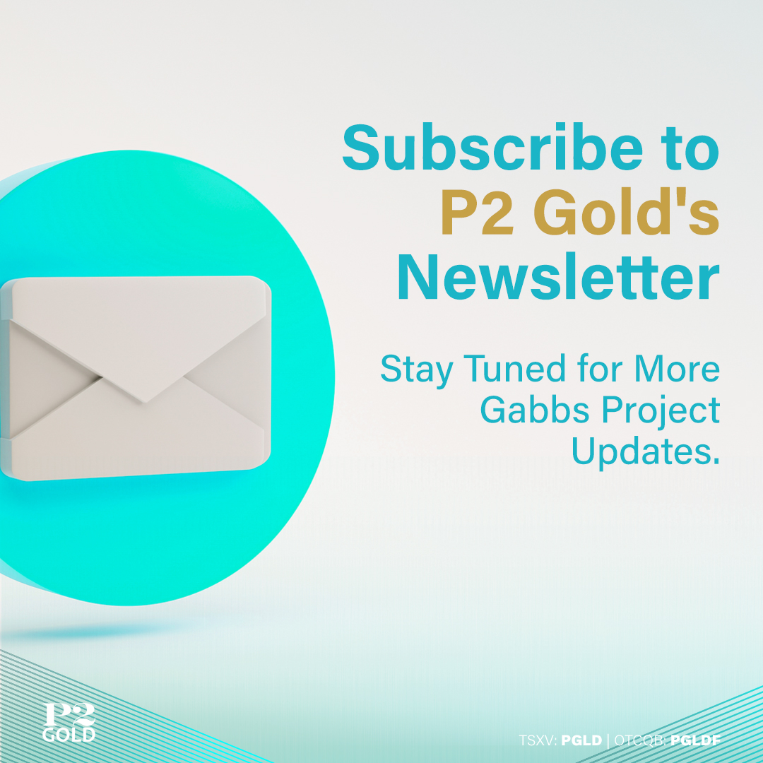 P2 Gold's next steps for its Gabbs Project in Nevada include additional metallurgical test work and feasibility-level studies.

📮Stay tuned for these exciting developments by subscribing to our newsletter: loom.ly/BeCvGXg

#TSX #TSXV $PGLD $PGLD.V #OTCQB $PGLDF
