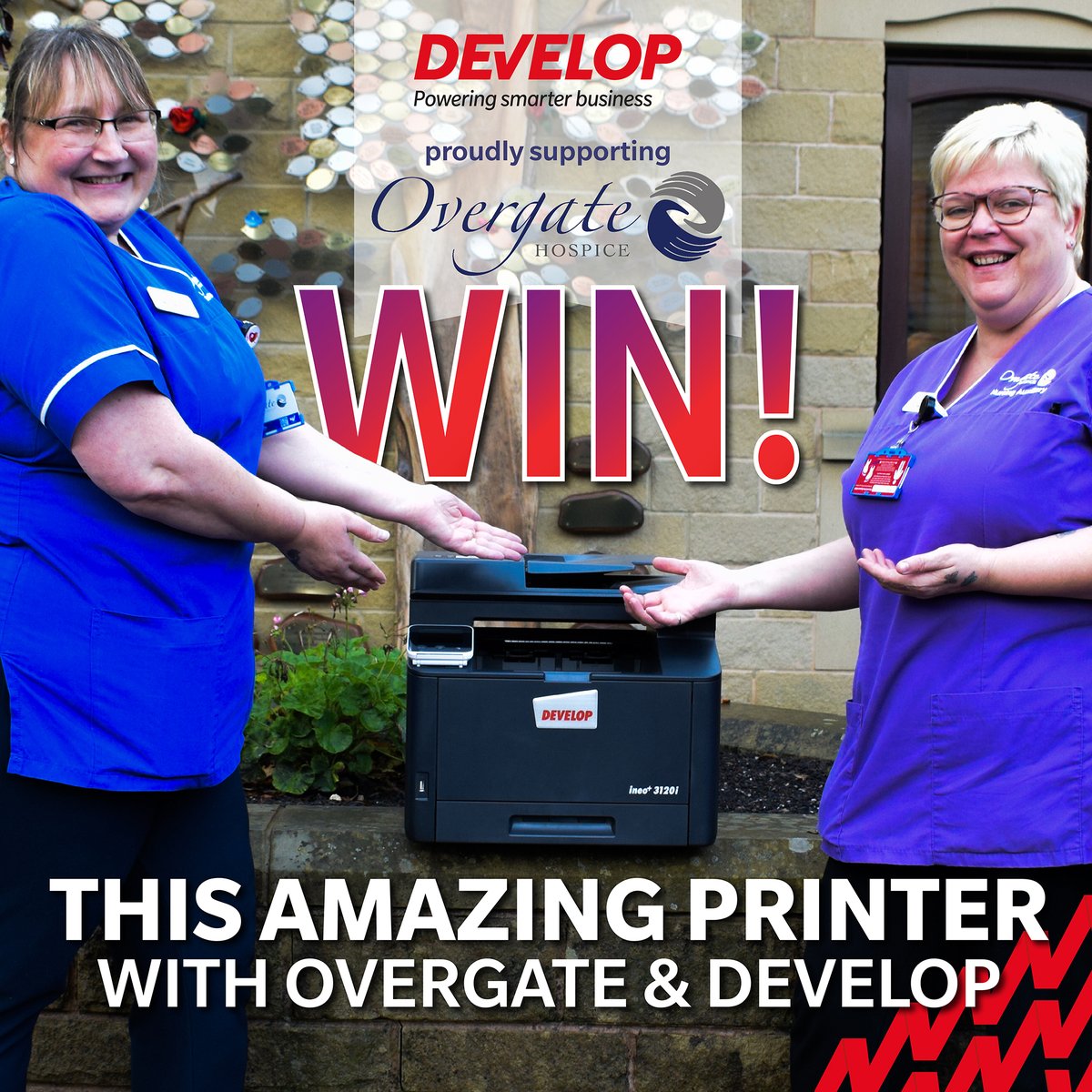 WIN :EXCLUSIVE GIVEAWAY… Don't Miss Out! 🌟

You could win this amazing all-in-one printer worth over £1000! 🖨️

To enter simply:
🌟 Like and Share this post
🌟 Follow <a href="/OvergateHospice/">Overgate Hospice</a> &amp; <a href="/DevelopUK/">Develop UK</a>
🌟 Tag at least 3 friends in the comment

Entries close in 10 days -November 25th