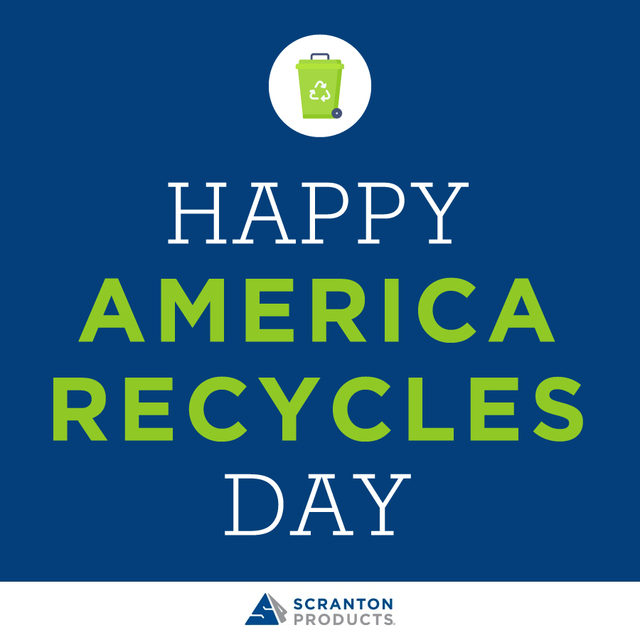 Happy #AmericaRecyclesDay! ♻

When you choose Scranton Products brands you’re supporting a #HealthierEnvironment for both inside and outside your #Facility. To learn more about #ScrantonProducts #Sustainability, click here: scrantonproducts.com/sustainable-bu…