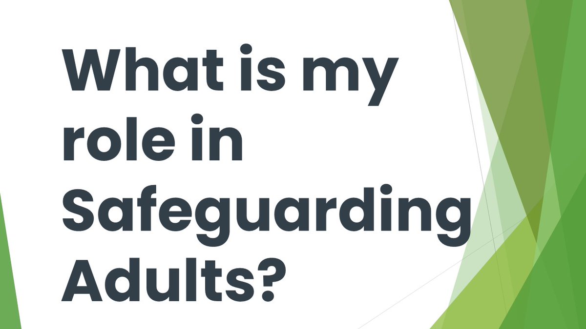 It's #SafeguardingAdultsWeek Safeguarding is everyone’s responsibility. Every organisation, small group and individual should be aware of their responsibility, in work and society. Visit @AnnCraftTrust website for resources. anncrafttrust.org/safeguarding-a…