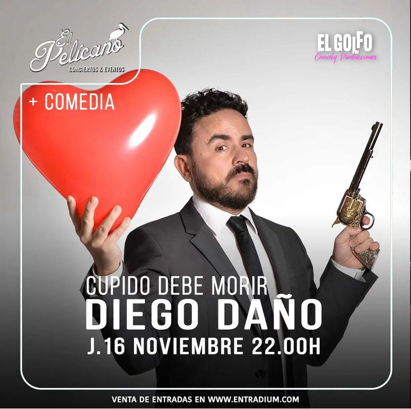 GolfoProduccion's tweet photo. ✨𝗗𝗜𝗘𝗚𝗢 𝗗𝗔Ñ𝗢 𝗠𝗔Ñ𝗔𝗡𝗔 𝗘𝗡 𝗖𝗔́𝗗𝗜𝗭✨

@diegodanotv llega por primera vez a CÁDIZ con su show CUPIDO DEBE MORIR

🗓️𝗝𝘂𝗲𝘃𝗲𝘀 𝟭𝟲 𝗱𝗲 𝗻𝗼𝘃𝗶𝗲𝗺𝗯𝗿𝗲. 𝟮𝟮.𝟬𝟬
📍𝗦𝗮𝗹𝗮 𝗣𝗲𝗹í𝗰𝗮𝗻𝗼

🎟️https://t.co/t8HzOETSgD https://t.co/X3dskFjtQx
