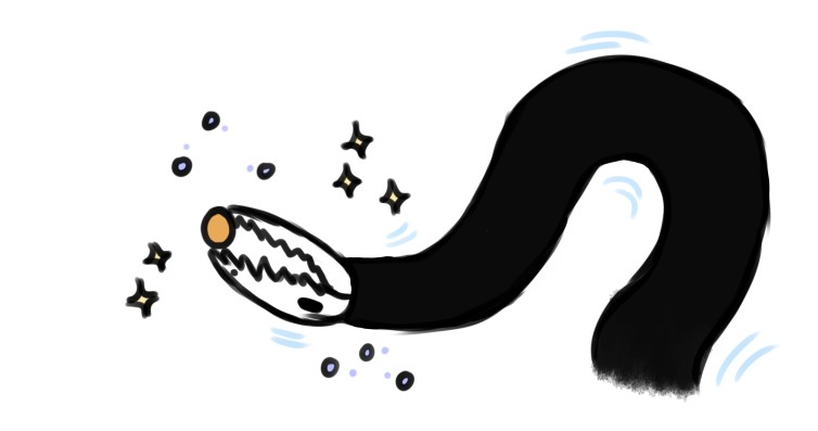 earthworms_worm's tweet photo. Common Hollow Dweller - he has snack, he is happy

#cryptid #monster #art #digitalart #creature https://t.co/p7xWfhwCBL
