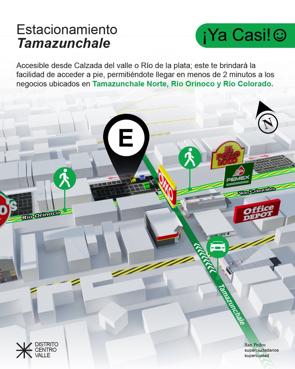 SanPedroNL's tweet photo. ¡Ubica todas tus opciones de estacionamiento en el Centrito!

Tenemos 7️⃣ estacionamientos para ti 👈

Te esperamos este #BuenFin y próximamente para tus compras navideñas 🛍️✅ #DistritoCentroValle 

1/3 https://t.co/2W7BeIBLAw