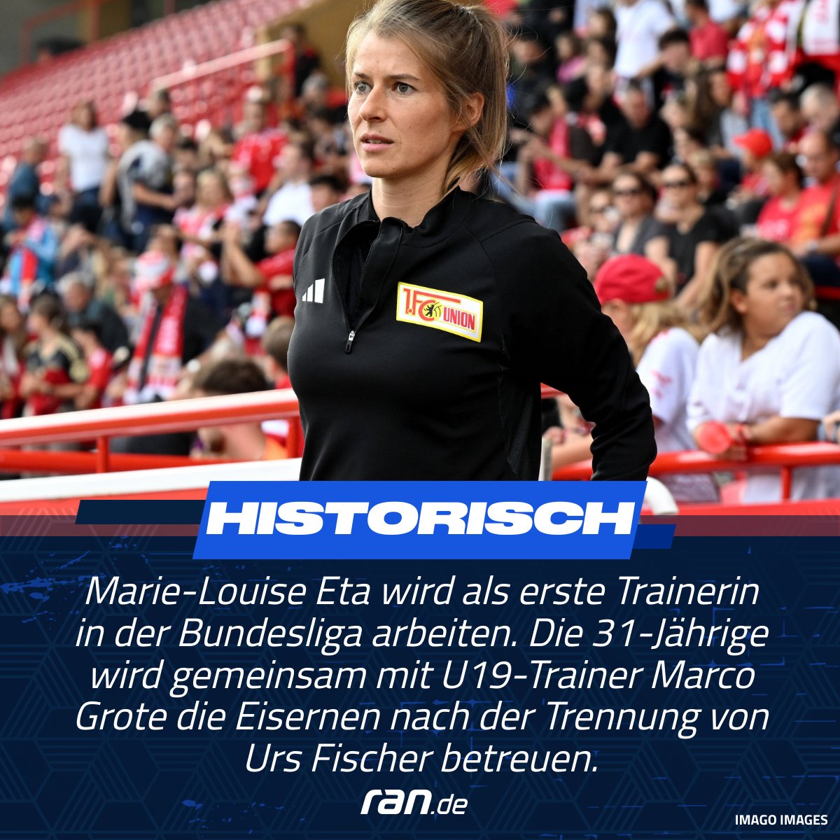 Die Trennung zwischen dem 1. FC Union Berlin und Urs Fischer ist traurig, aber DAS ist eine tolle Geschichte. ❤🔥 #FCUnion #ranBundesliga