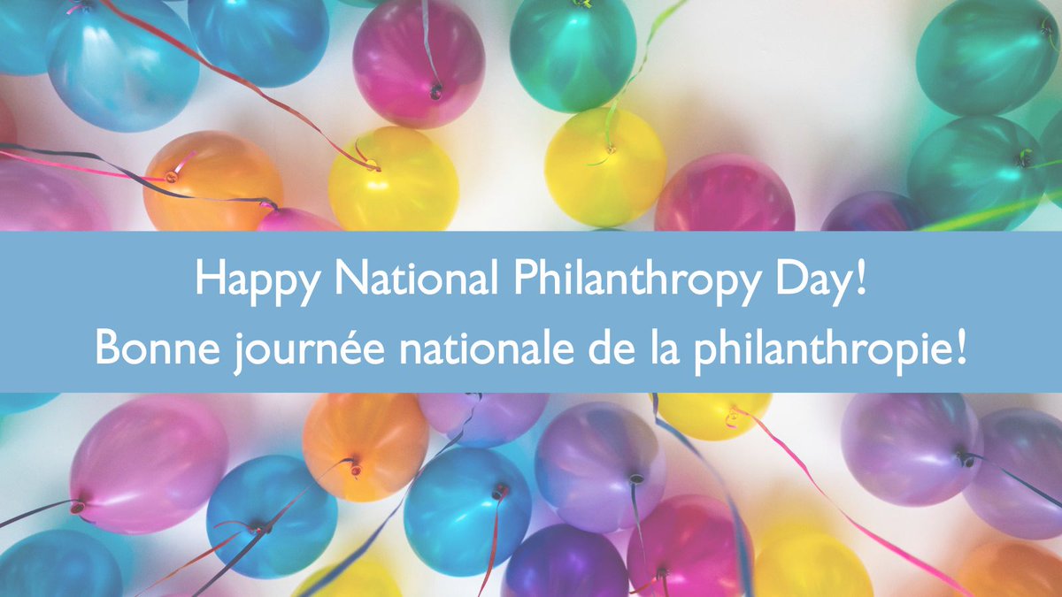 🎉 Happy National Philanthropy Day! Today, we celebrate the extraordinary efforts of individuals in #charities and #nonprofits, along with their supporters, who work tirelessly to make a difference. Thank you all for your commitment to positive change!