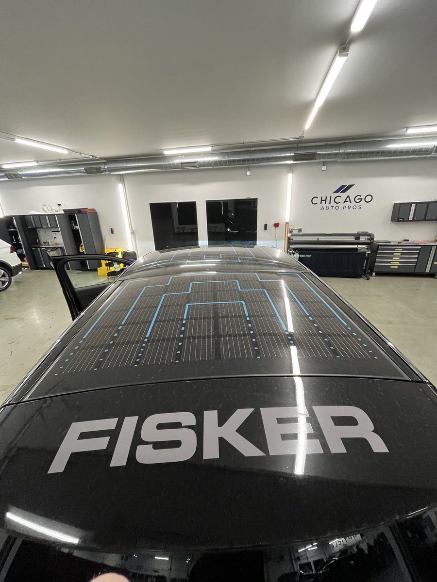 carson_steneck's tweet photo. Interesting Fiskar Ocean in the shop today with the dog windows, Only 1 of 900 made currently very exclusive.     ✅😱👍

#windowtint #fiskar #fiskarocean #detailing #EV #electric #electricvehicle #moonroof #ppf https://t.co/blqKZVjYe0