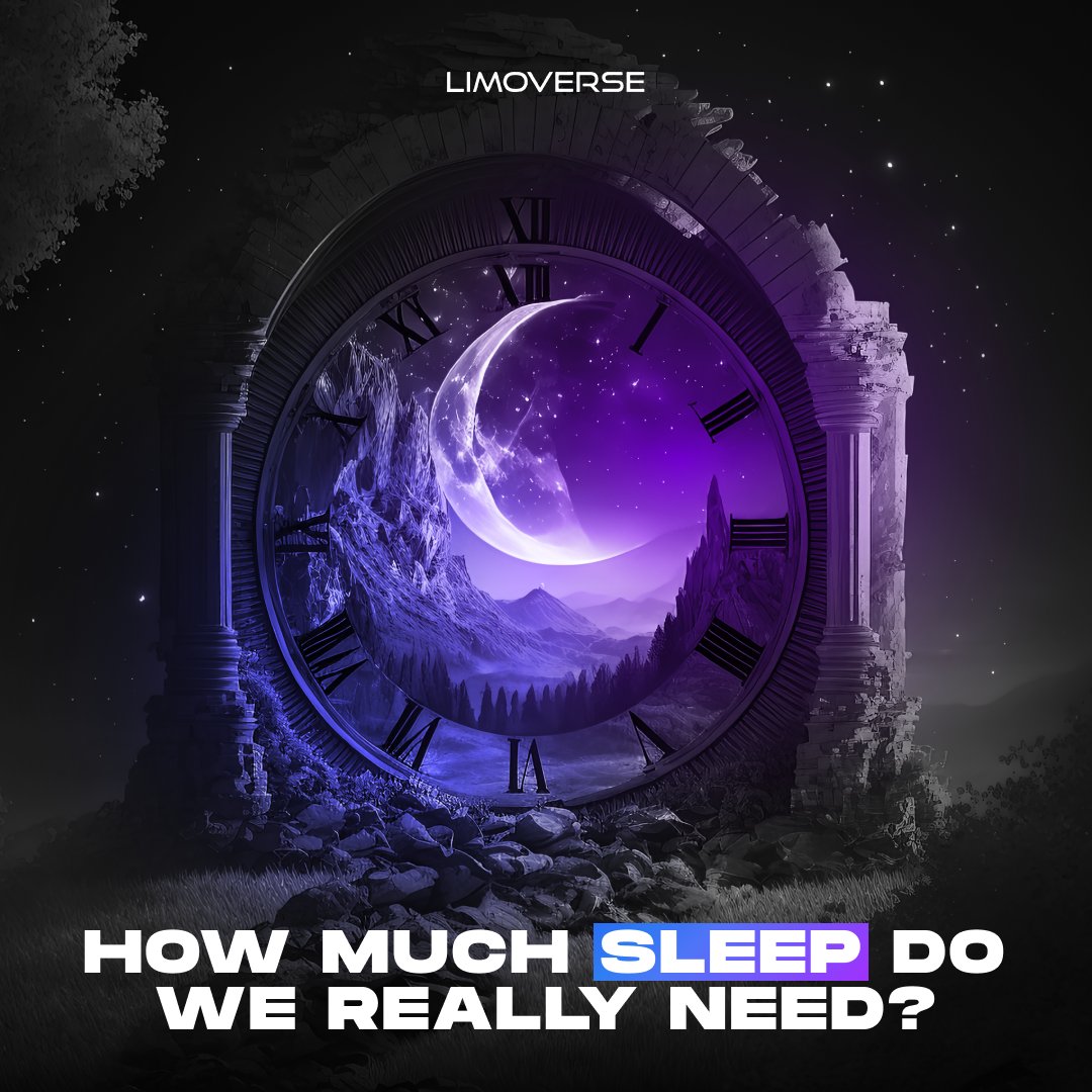 limoverseglobal's tweet photo. 1/ The rule we've all lived by for years is that the average human needs 7 hours of sleep per night 😴

But we're in 2023 and this year all old rules of health and lifestyle are now under the microscope 🔎

Do we all need the full 7 hours of sleep daily? 🤔👇 https://t.co/jG67aZ8vld