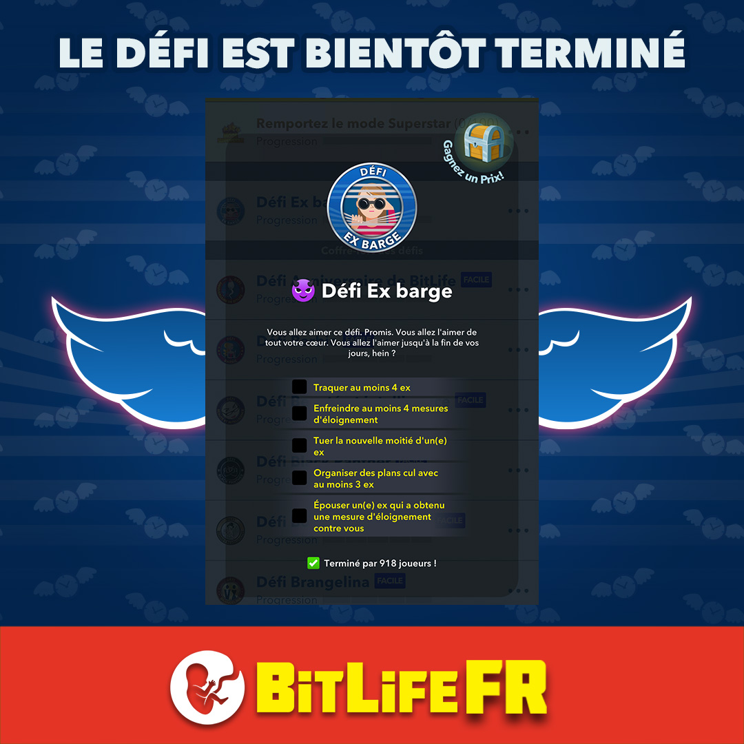 BitlifeFrancais's tweet photo. Qui a pu le compléter? 👀
#bitlifefrance #bitlifeapp #bitlifegame #gameplay #mobilegames #bitlifememes https://t.co/T88KiBaEvo