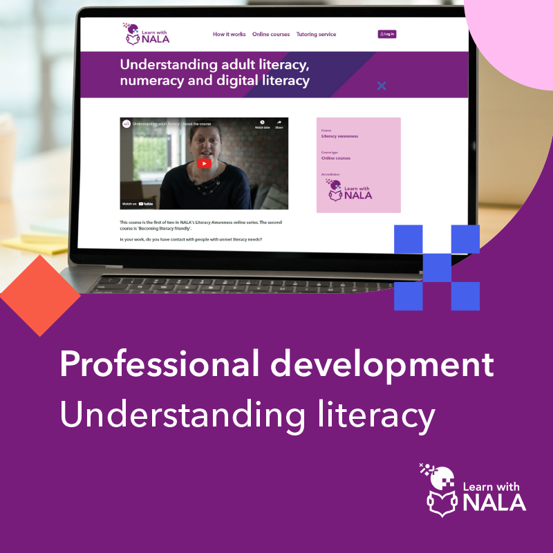 Want to learn more about adult literacy in Ireland? 📚 Our free online Professional Development course will help you understand the role of literacy in our everyday lives 📝 You will hear from students about their experiences returning to education ⤵️ learnwithnala.ie/product?catalo…