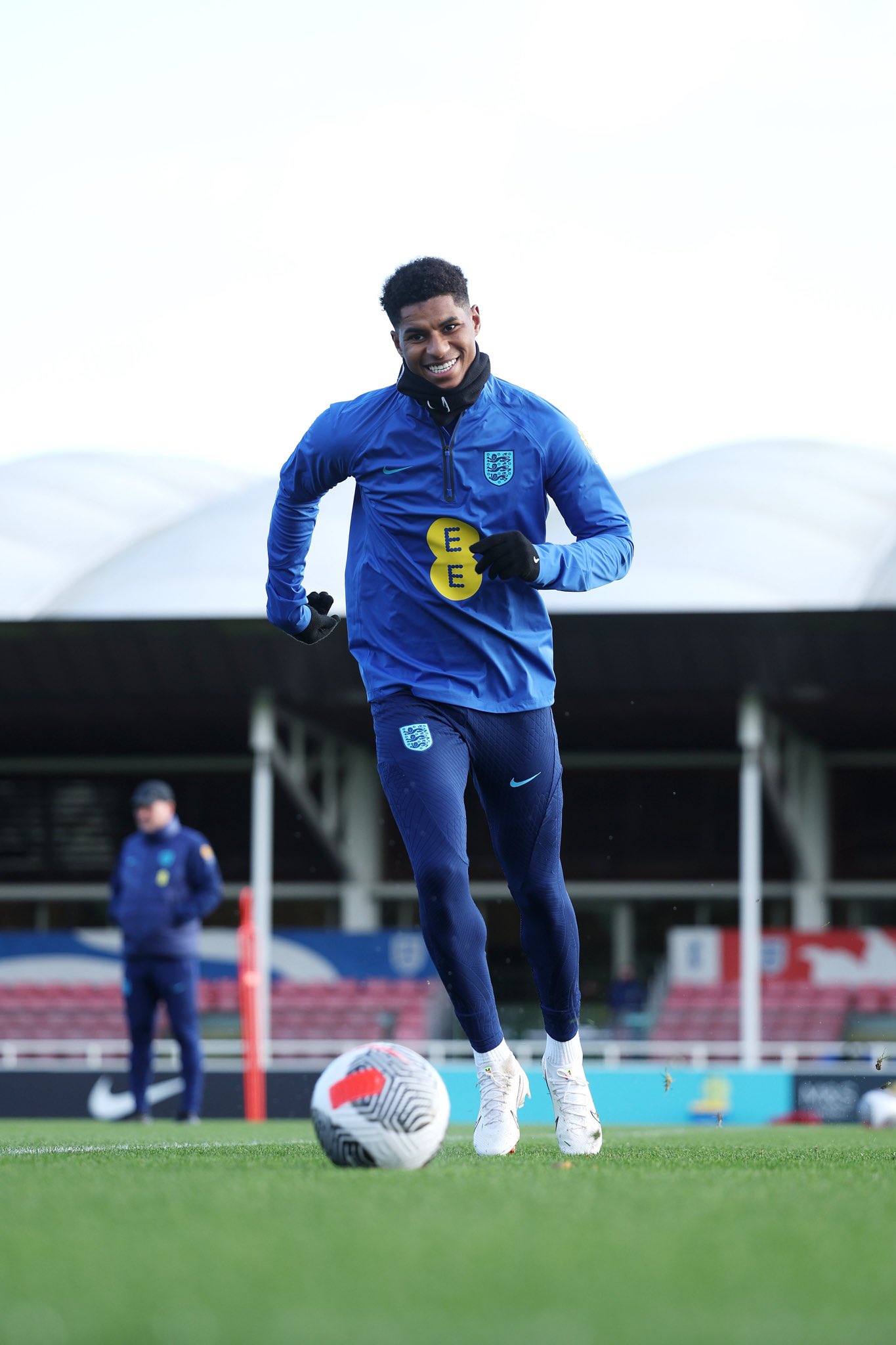 𝗧𝗲𝗻 𝗛𝗮𝗴'𝘀 𝗥𝗲𝗱𝘀  on X: " - Marcus Rashford is back with  a smile as he joins England training today! https://t.co/WDECL6W4l6" / X