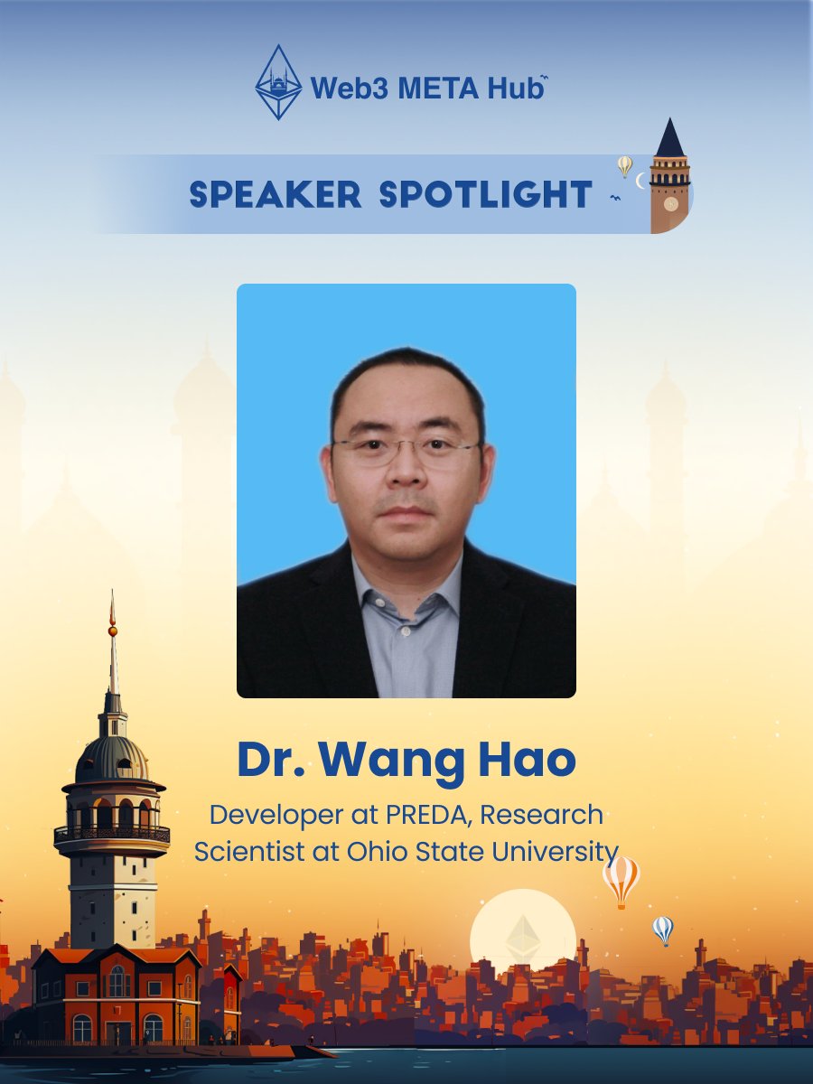 web3hubkas's tweet photo. Welcome Dr. Wang Hao, developer of @PREDAlang for sharded blockchains. Researcher at Ohio State University, specializing in parallel and distributed systems. #Web3MetaHub
We are excited to announce : $10,000 Preda Hackathon!
Join from here: https://t.co/Wjb4ZcMoLi https://t.co/ckOIduWVHt