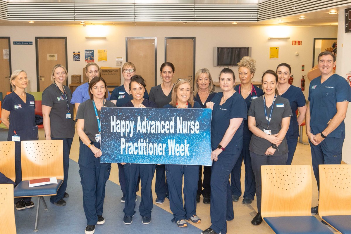 CHI_Ireland's tweet image. Happy Advanced Nurse Practitioner week to all 50 of our #ANPnurses🤩

Our ANPs are experts in their clinical field &amp;amp; provide the best care for our children &amp;amp; young people in our hospital sites.

Thank you to our ANP nurses for your expertise &amp;amp; incredible service❤️