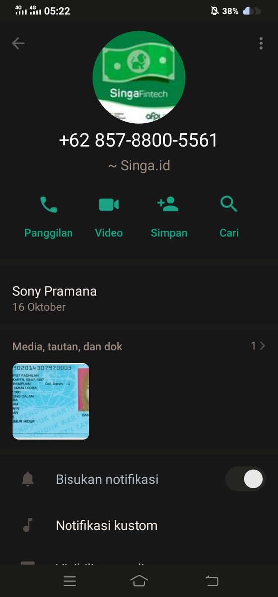 puputfadilah's tweet photo. lanjuti orang ini   nomor saya 081225138509. @aduanBRTI @kemkominfo @ojkindonesia  mohon untuk aplikasi pinjol jika ada yang melakukan transaksi atau masuk ke aplikasi dengan data saya itu bukan saya. Saya tidak akan bertanggungjawab apapun.@adyanBRTI @kemkominfo @ojkindonesia https://t.co/t8s3Gntc3y