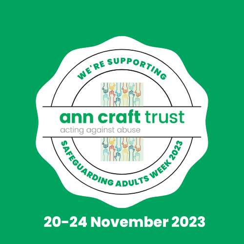 #SafeguardingAdultsWeek starts today! @AnnCraftTrust have a range of free resources for you to share in your communities to show your support: anncrafttrust.org/safeguarding-a…