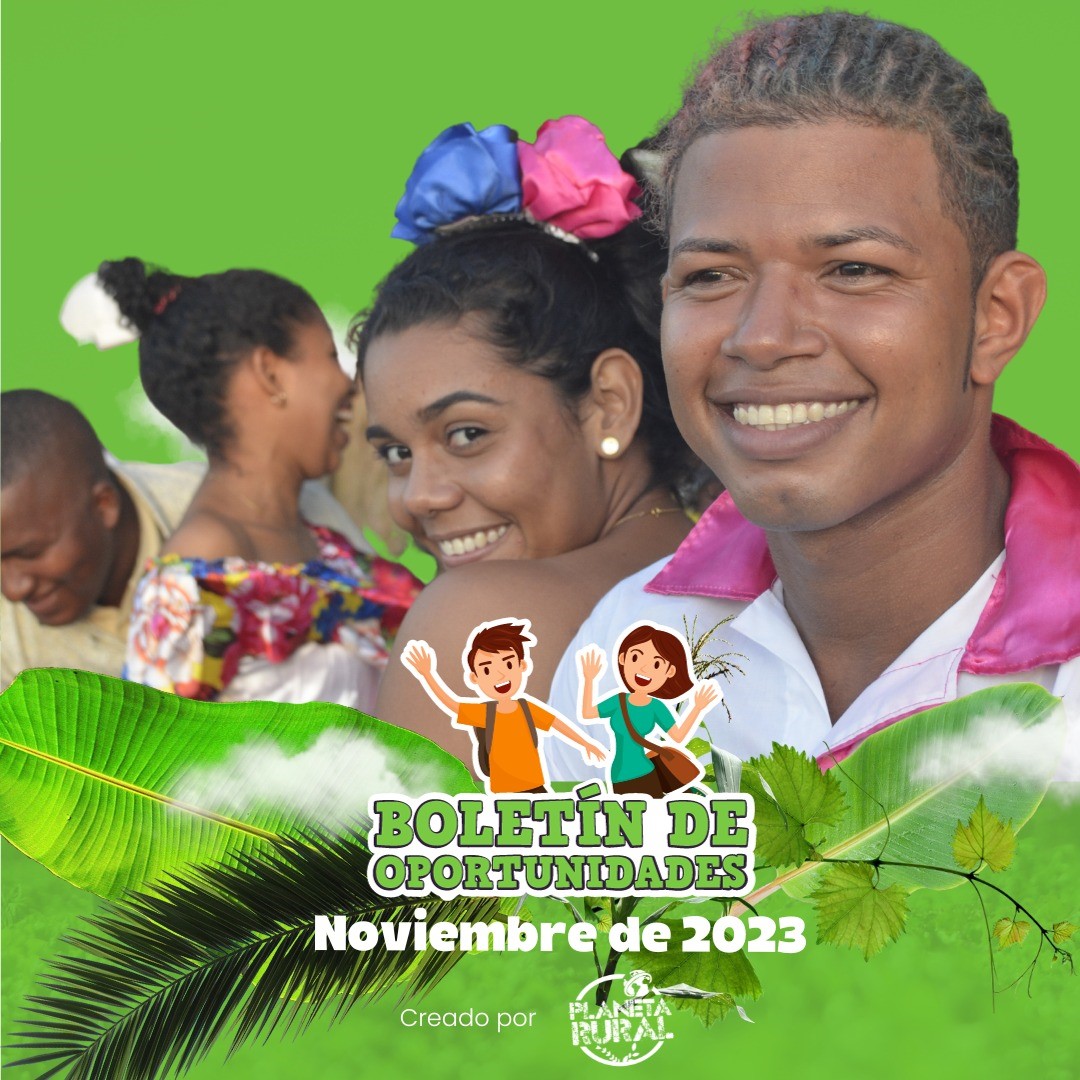 🇨🇴🌎📄Descubre las emocionantes oportunidades que brinda nuestro BOLETÍN de Noviembre a jóvenes rurales de 🇨🇴 bit.ly/boletinJR11-No…

Si eres una organización con oportunidades para jóvenes y comunidades rurales 🌱
contáctanos al +57 3146097637.
#Oportunidad #Becas