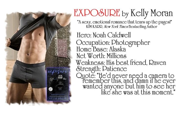 Exposure by <a href="/AuthorKMoran/">Author Kelly Moran 🍀</a>

"Will leave readers on the edge of their seats on one page and crossing their legs on another."
~RT Magazine

authorkellymoran.com/exposure