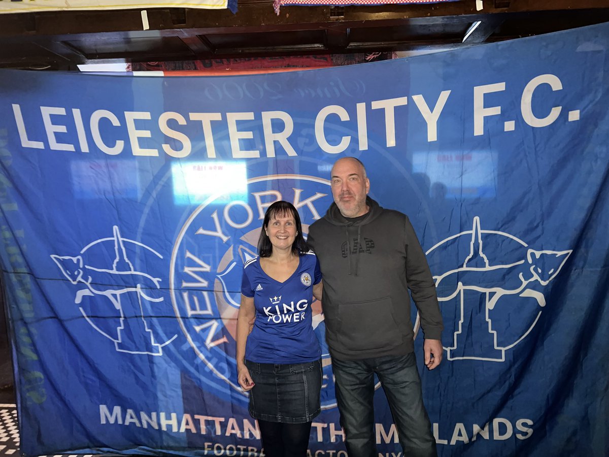 midlife_runner's tweet photo. @NewYorkFoxes @FFactoryNY We had a great time visiting a couple of weeks ago, just a shame the result didn’t go our way.  Hopefully we will visit again soon! @NewYorkFoxes @ffactoryNY #LCFC https://t.co/K7spD2Uheo