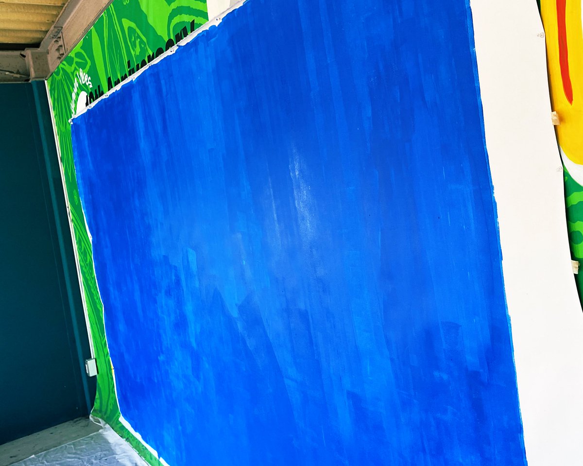 谷口大智×左右田薫アート展in島根 ライブペイントはこの絵を描きます