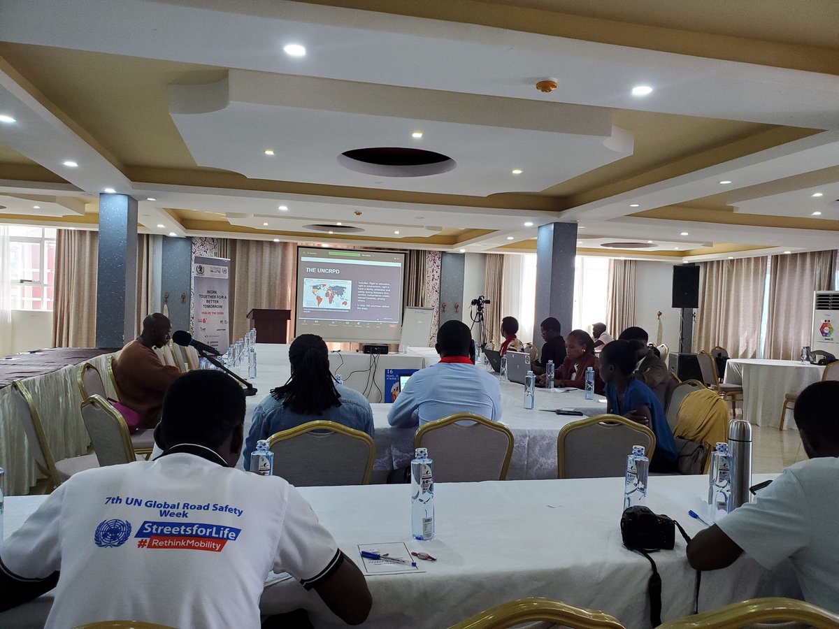 ug_girls's tweet photo. Focusing on Intersectionality, disability inclusion and their accessibility to key media elements and communication is an area of focus in accelerating SDG implementation in Uganda. 

@UNAUGANDA is part of organizers of the 2nd Human Rights Workshop. 

 #InclusionofPWDs https://t.co/VEqSwHO2bC