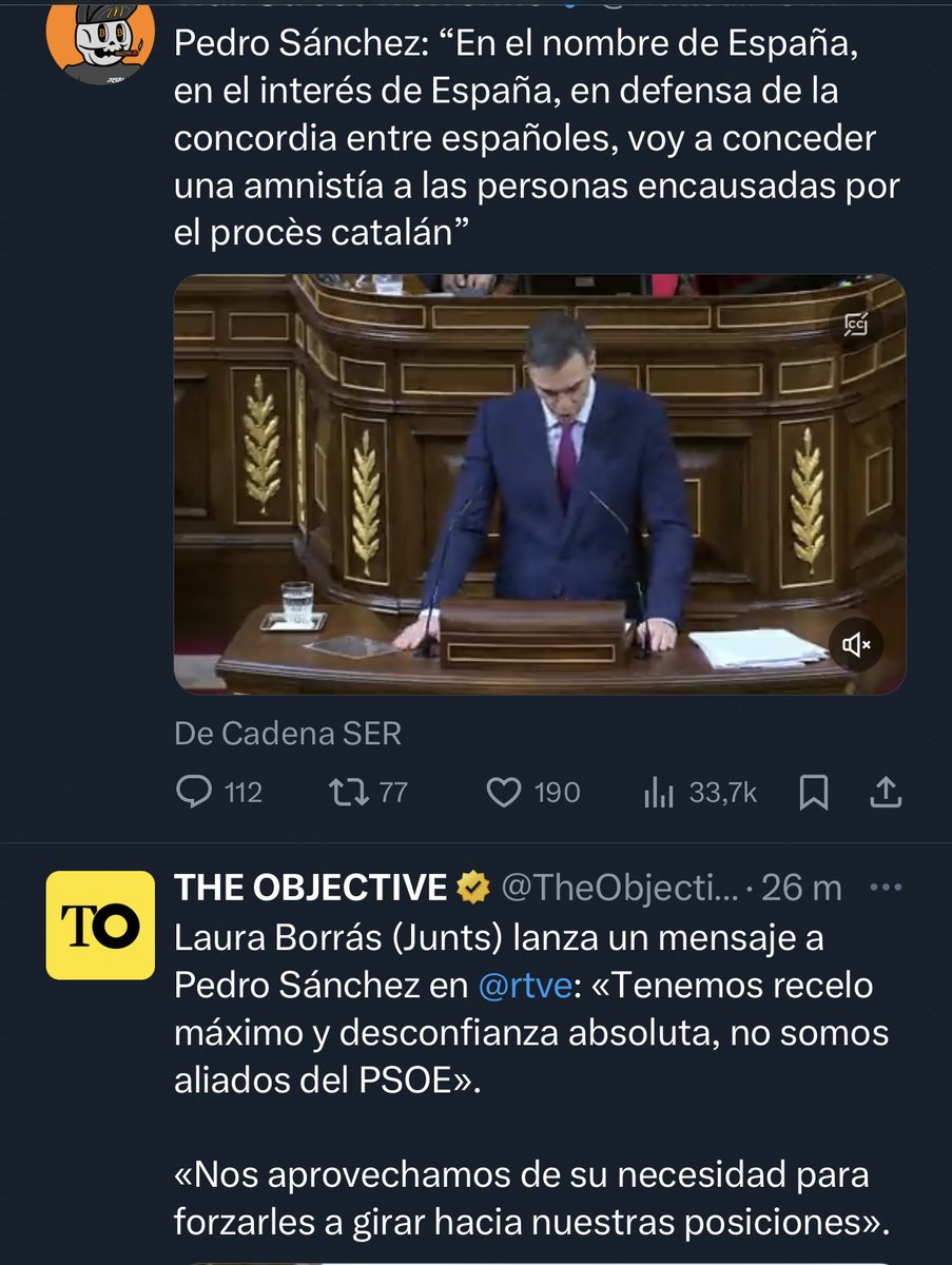 Imagina estar tratando de engañar a todo el mundo mientras los socios dicen que no quieren ningún tipo de “concordia” contigo y se están aprovechando de ti.