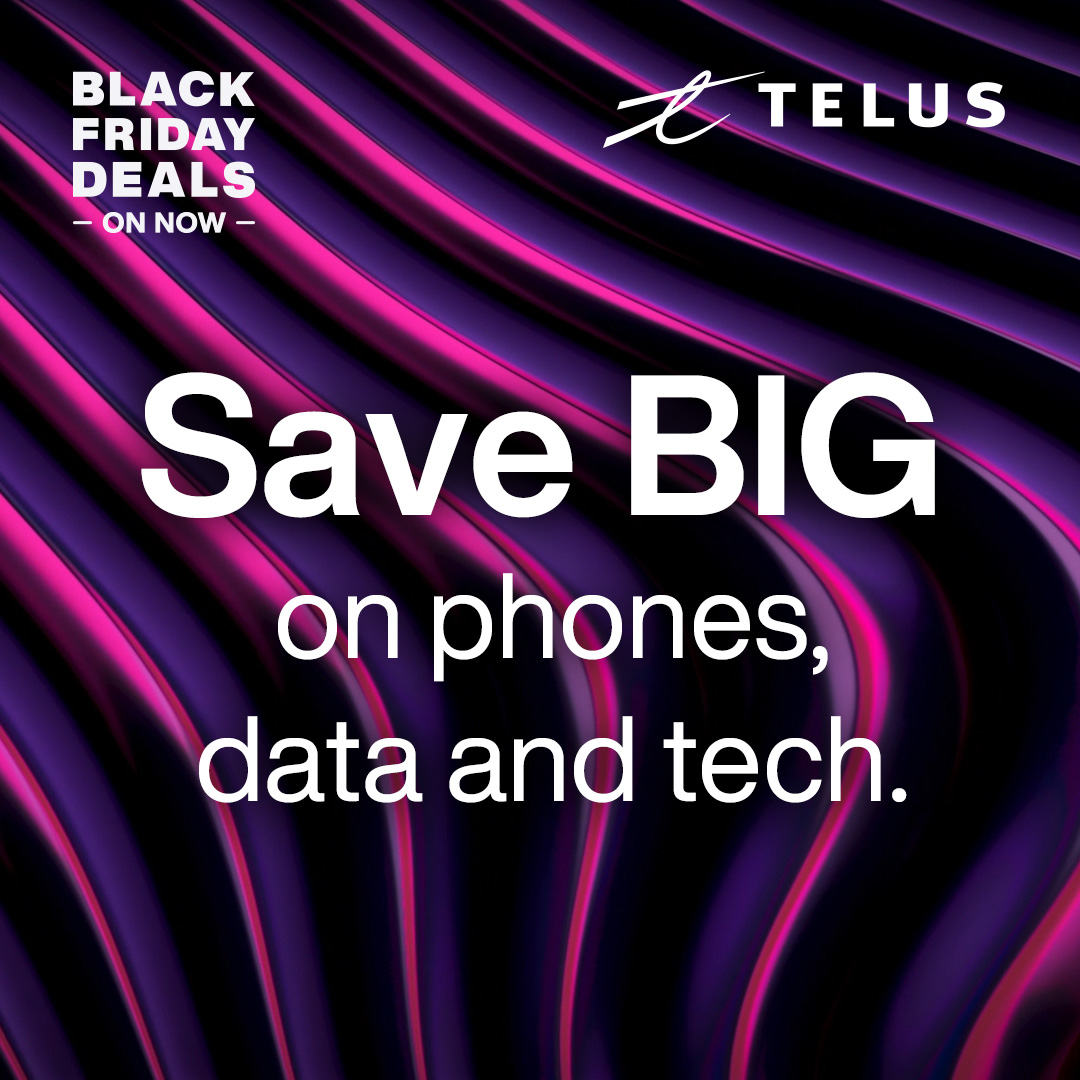 🤩Black Friday Deals have arrived!! #TELUS #telusbusiness #blackfriday2023 #gbstech