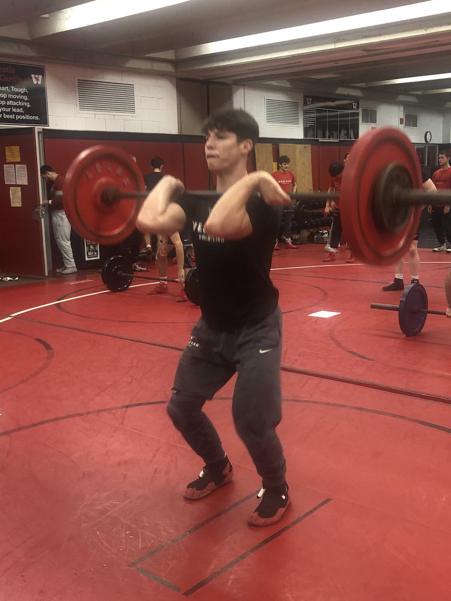 CoachDBlackWes's tweet photo. A great start to our season with a 2nd place finish of 12 teams @ RWU Invite with 9 placers, 2f finalists. Team preparing for Saturday at Springfield Tourney. Cardinal Wrestling Pride. https://t.co/pgijnBpnz6