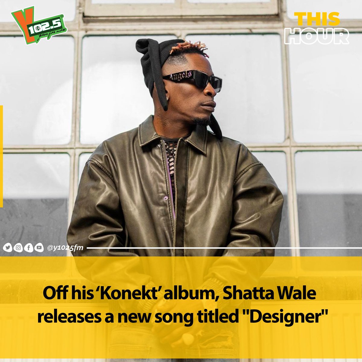 Shatta_Gameboy's tweet photo. @shattawalegh out with a new record #Designer, off his #KONEKTALBUM π₯π₯π₯π¬π
#ThisHourOnY #incoming #AfricanLegendsNight23 #ShattaGameboy https://t.co/LZBOuBZ2jf