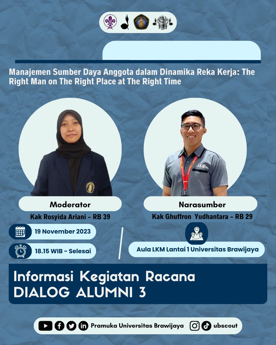 [ DIALOG ALUMNI 3 RACANA BRAWIJAYA ]