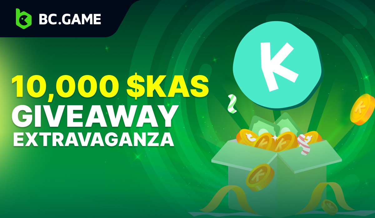 🚀🌟10,000 $KAS Giveaway Extravaganza 💰🌌 Dive into the thrill with #KASPA's launch at BC.GAME and seize your chance to win a part of the massive 10,000 $KAS pool! 🎉🎰 🏆 Be quick, be lucky, be a winner! Join Campaign: s.giveaway.com/14char5 @Giveaway_HQ