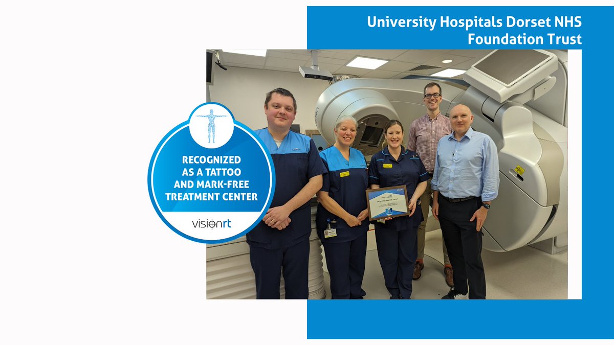 Celebrating a significant milestone at University Hospitals Dorset NHS Foundation Trust!

The Trust is setting a new standard in patient care by adopting AlignRT to eliminate the need for tattoos. This means improved treatment accuracy,  efficiency and patient comfort.