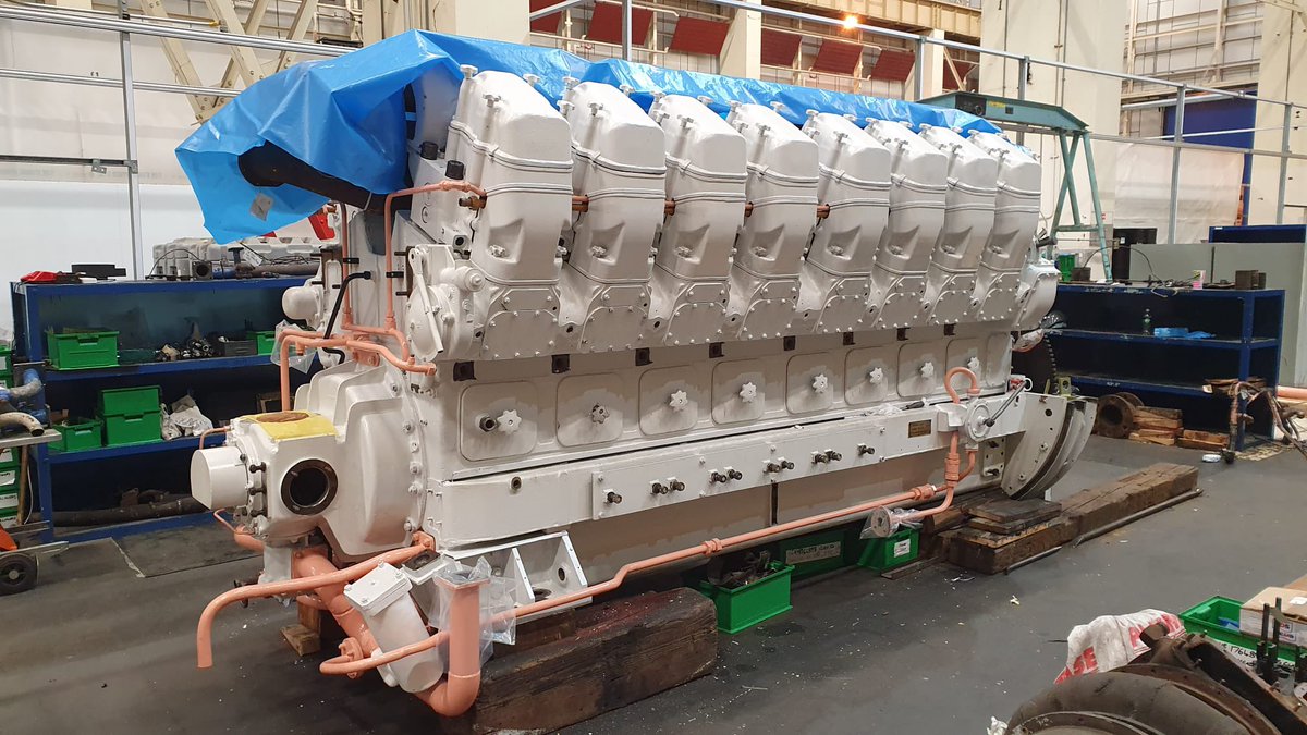 DevonDiesels's tweet photo. And now, 50002 or D402. For those on our Facebook you will already know, for those that aren’t the engine is making and has made fantastic progress with the list getting gradually smaller. Progress on the loco is also continuing well at buckfastleigh. #class50 #diesel https://t.co/VblnmJ3dzN