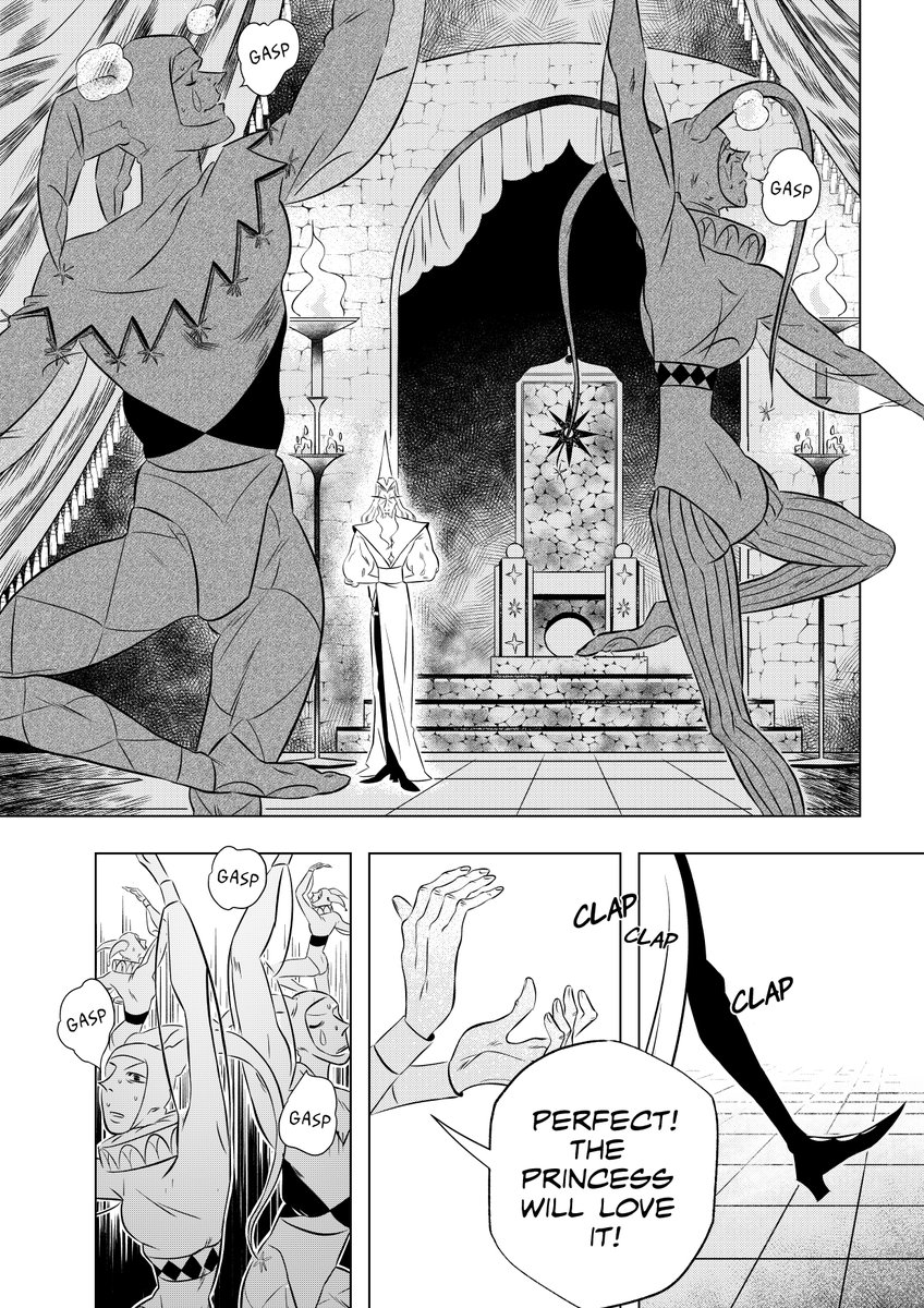 amorellimorelli's tweet photo. "Night of the High Magus" is a very vulnerable comic I made about a court magician who cannot manage his feelings. I may post it publicly these days. https://t.co/jvrG0r9EtQ