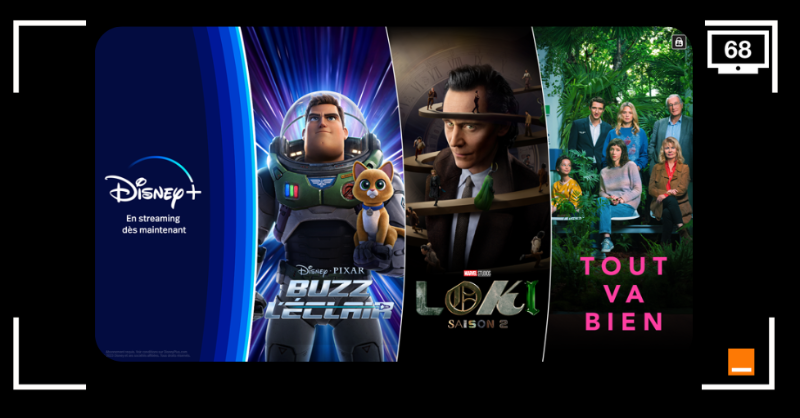 OrangeTV_fr's tweet photo. Ne manquez aucun des grands événements des univers #Disney, #Pixar, #Marvel, #StarWars, #NationalGeographic et #Star grâce aux deux mois d'essai avec @DisneyFR ! Rdv sur le canal 68 de votre TV d'Orange