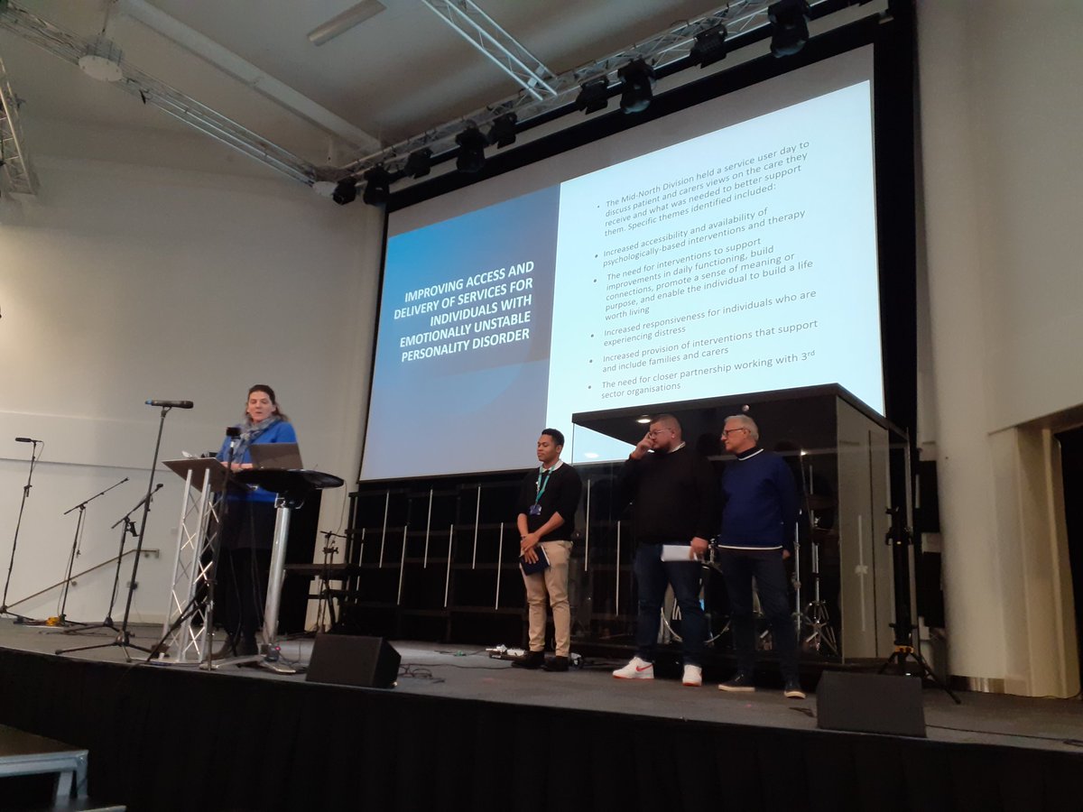 Improving access - personalty disorder. Becky Wallace and team, offering DBT, and supporting families..reduced A&amp;E visits and reduced inpatient admission and length. Saving a million pounds in a year. Amazing work 👏.  <a href="/SHFT_transforms/">Southern Health Quality Improvement Programme</a> @Southern_NHSFT #QIConference #shfttransform
