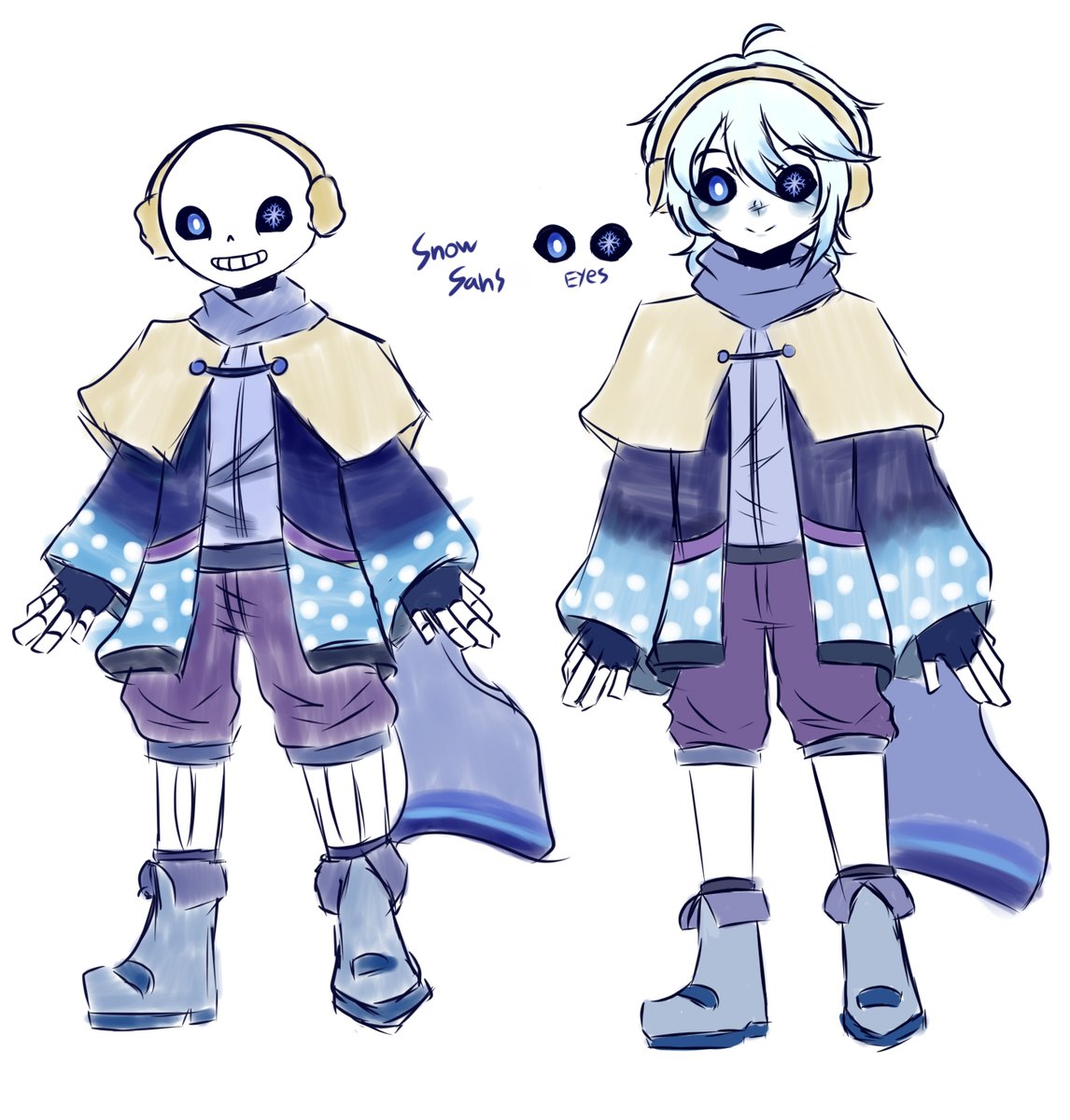 yolobonnie's tweet photo. #UndertaleOC #UndertaleAU #Snowtale #SnowSans https://t.co/3NsvkBXG6A